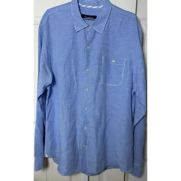 Tommy Bahama Men’s Long Sleeve Button Down XL - Picture 2 of 7